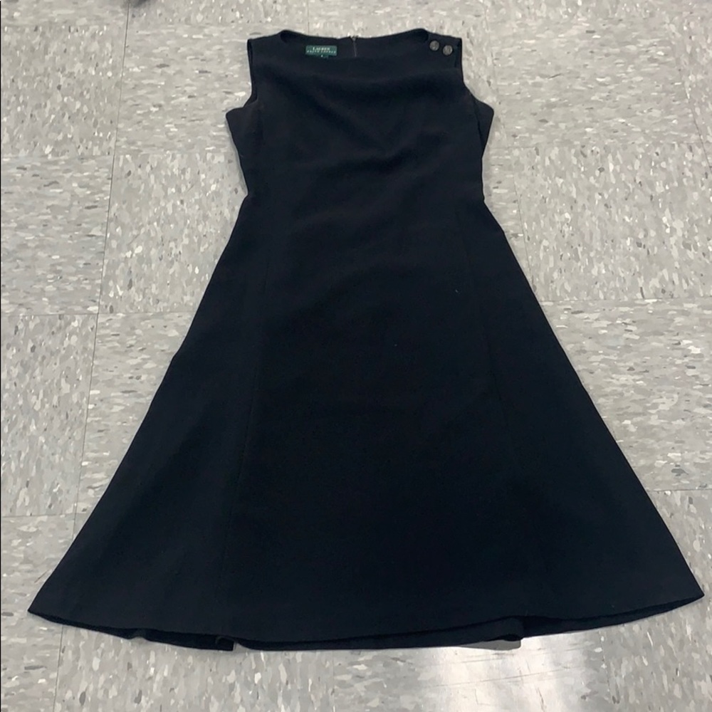 Ralph Lauren Lauren size 6 black sleeveless dress
